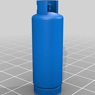 118L gas cylinder 135 scale