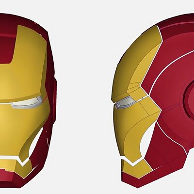 Iron Man Front Face Cover