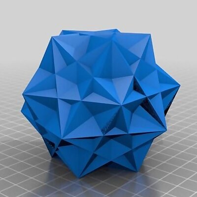 Stellated Rhombic Triacontahedron