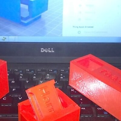 Slide Top Rabbet Box Customizer for 3D Printers and CNC