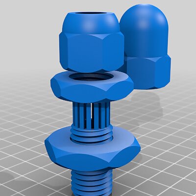 Parameterized cable gland