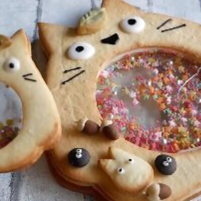 Totoro Window Cookie