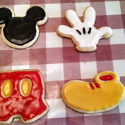 Mickey Cookie Cutter Set