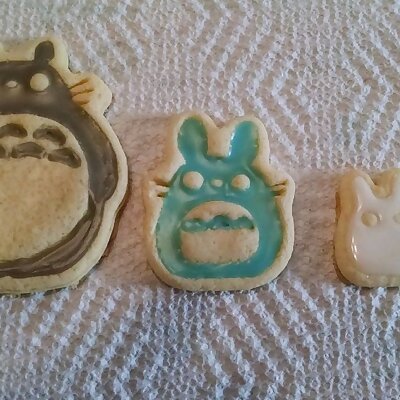 Remix  Totoro Chu  Chibi Cookie Cutter Set