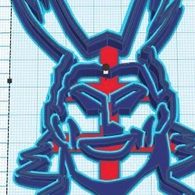 All Might Cookie Cutter 2