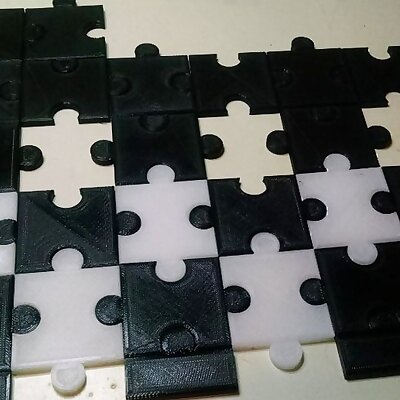 Puzzle Chess Board  Remix