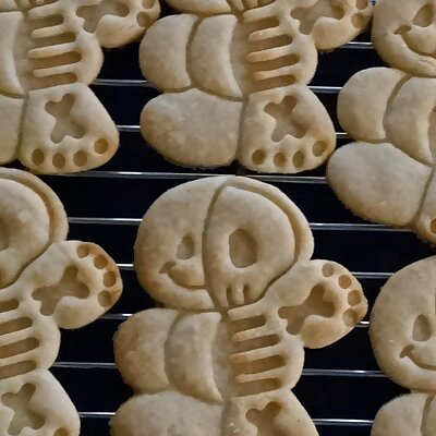 Gingerbread Man  Skeleton Cookie Cutter