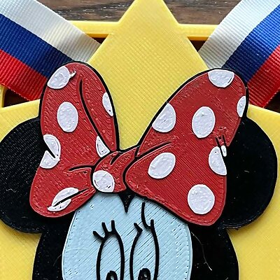 Mickey Minnie medal