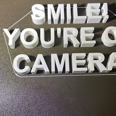 Smile! Youre on Camera!