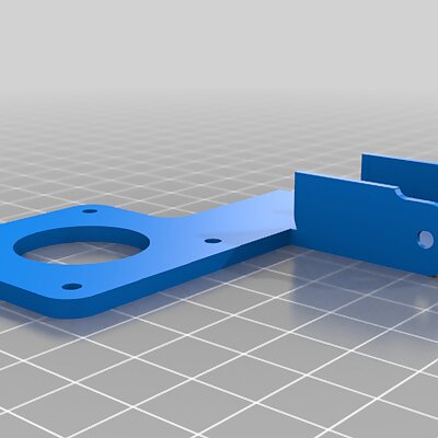 Ender 3 Cable Chain Extruder Bracket for MicroSwiss DD