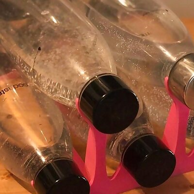 SodaStream Bottle Rack x5 and x3