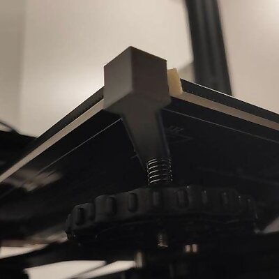 Glass bed bracket for ender 3