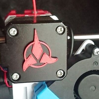 Klingon emblem motor visualizer