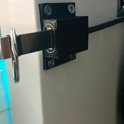 USB Cable Wall Mount