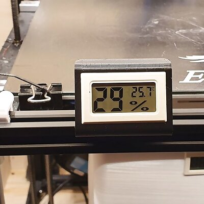 Thermometer holder for the Creality printers