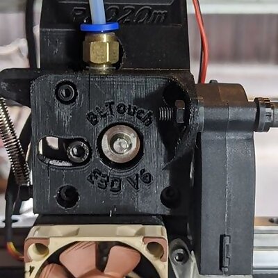 E3D V6 hotend with BLTouch for Linear guide and 2020 Extrusion