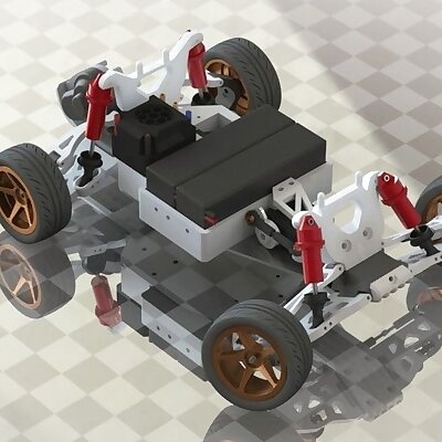 3D Printed RC Car  6S Buggy or Stadium Truck 2WD