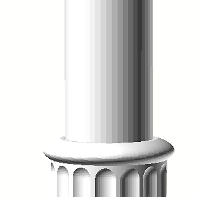 Model Pillar base and Top