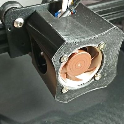 Ender 3V2 Noctua 4020 fan mount