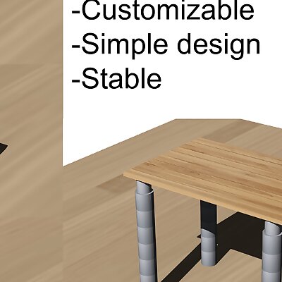 Table leg plugin system Malte N