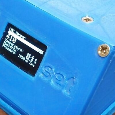 IOT ESP32 WLAN CO2 Air Quaility Meter