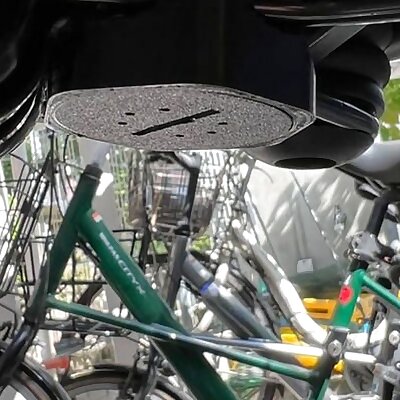 Air Tag Case for Yamaha PAS Babby un saddle