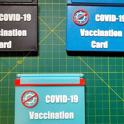 COVID19 Vaccination Card Holder
