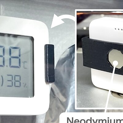 Magnetic Holder for ThermoHygrometer Xiaomi Mijia
