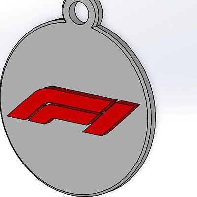 Formula 1 Keychain or Ornament