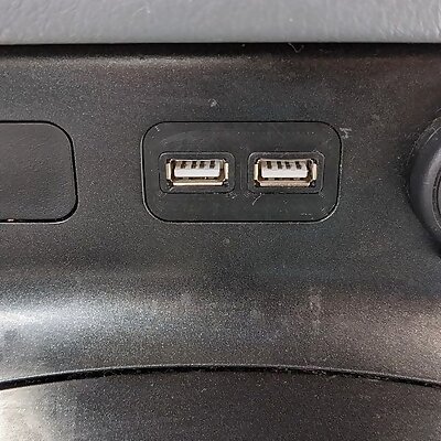 Honda Civic Dual USB Plate