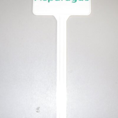 Plant Label Asparagus