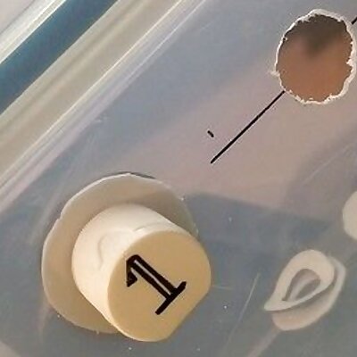AppleBarrel Lid Adapter for Filament Drybox
