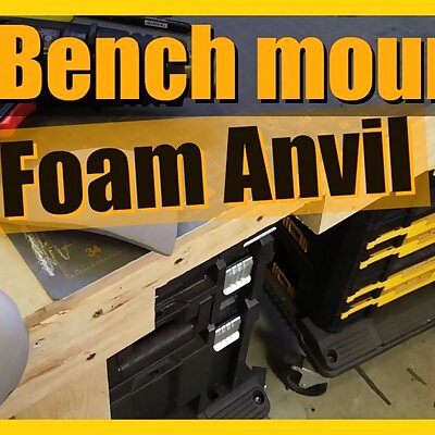 Bench Mounted Foam Anvil
