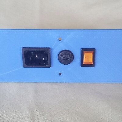 Kossel 2020 mains inlet panel