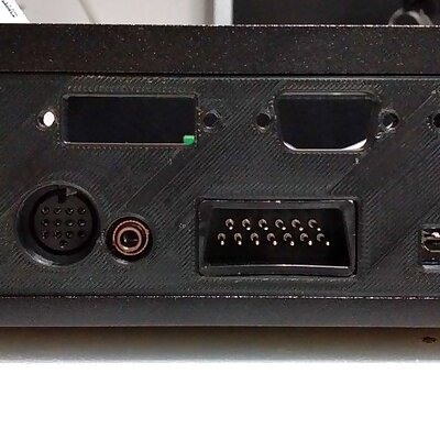 1088XEL MiniITX Atari 8Bit Motherboard Rear Panel