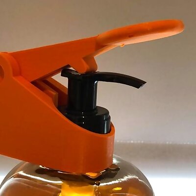 Liquid soaphand sanitizer dispenser for single handforearm use