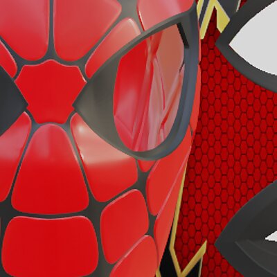 Iron SpiderMan Inspired Helmet