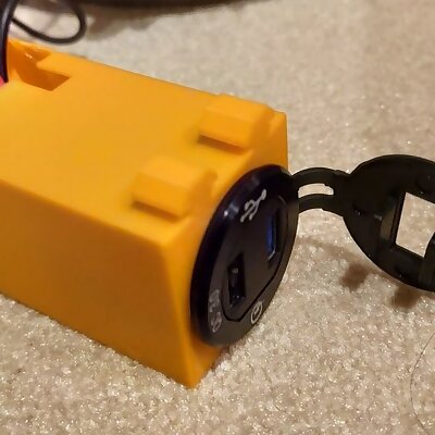 USB Charger Socket case for ender 3 pro