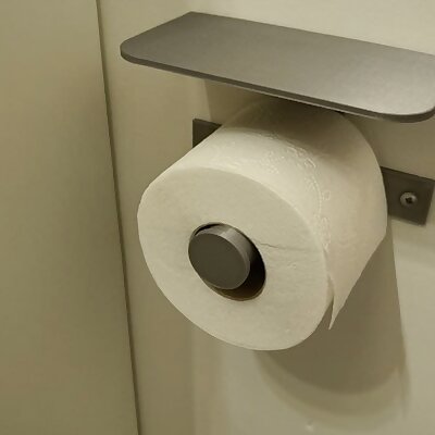 Toilet holder to replace IKEA Grundal