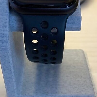 Apple watch weighted base
