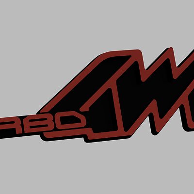 Ford Laser Turbo 4WD logo Keyring