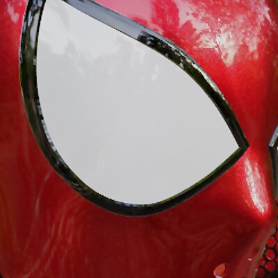 The Amazing SpiderMan 2 Inspired Face Shell