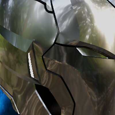 Superior Iron Man Inspired Concept Helmet