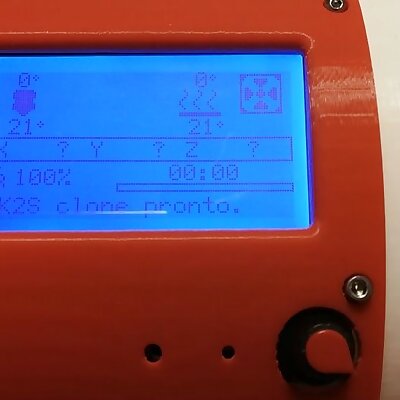 LCD12864 Arduino RAMPS case with 30x30 fan v3