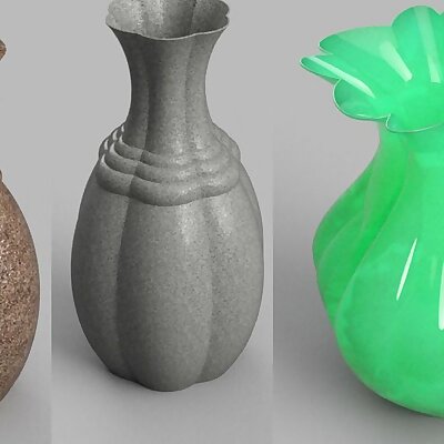 A pile of different Vases