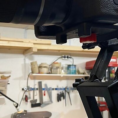 DSLR camera Stand with GoPro atatchment