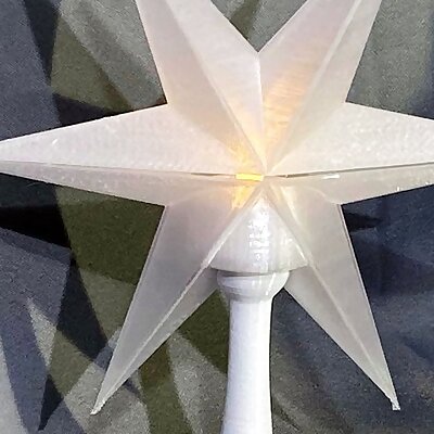Xmas star for LED tealight