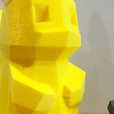Pikachu Lowpoly Coin Bank
