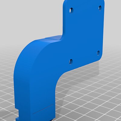 Ender 3 Chain mount extruder plate