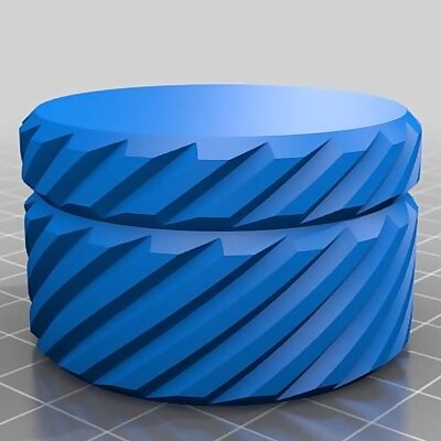 Sprial Ridged Box